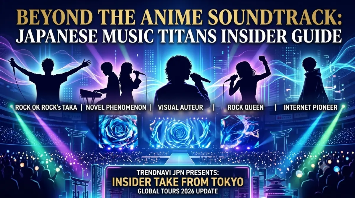 Beyond the Anime Soundtrack: Japanese Music Titans You Need to Know